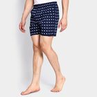 Men's 100% Cotton Boxers , Navy Blue, small